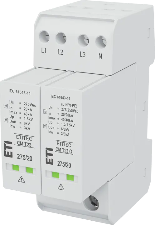 Зображення ETITEC CM T23 275/20 3+1 RC
