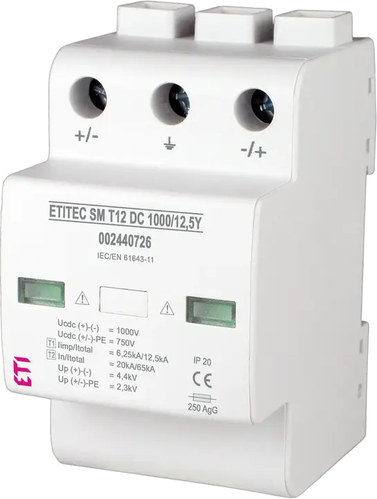 Зображення ETITEC SM T12 DC 1000/12,5 Y