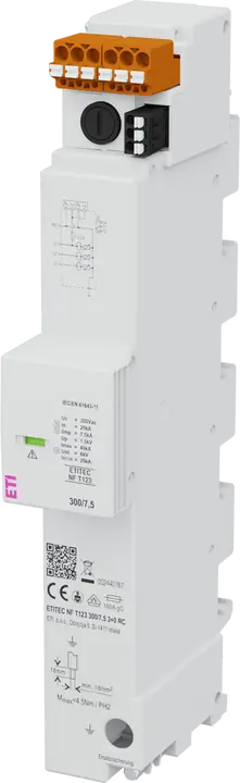 Зображення ETITEC NF T123 300/7,5 3+0 RC