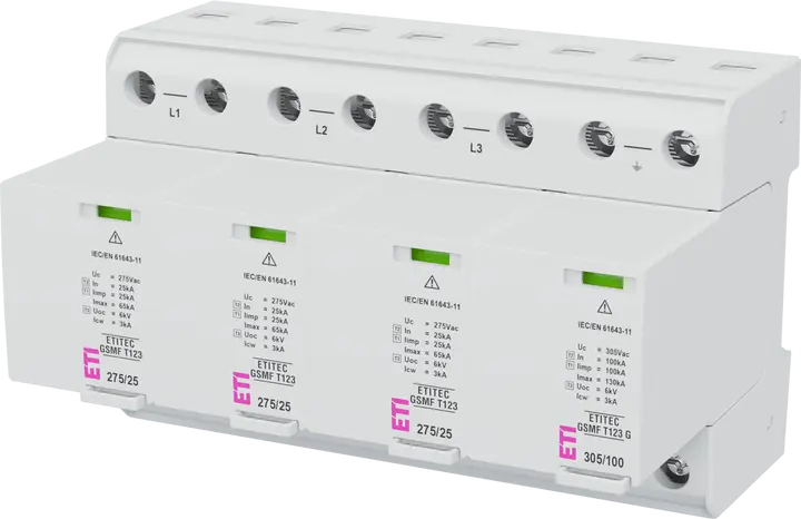 Зображення ETITEC GSMF T123 275/25 3+1
