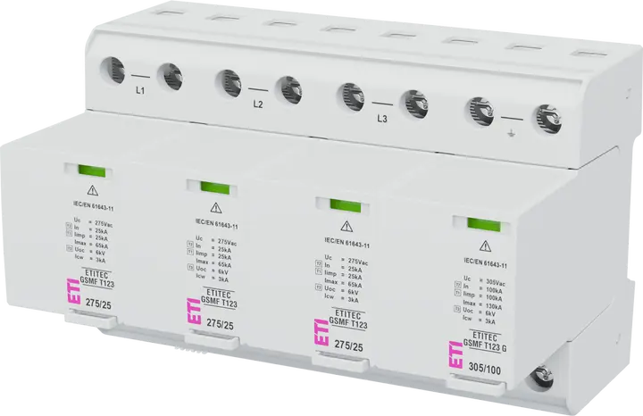 Зображення ETITEC GSMF T123 275/25 3+1 RC