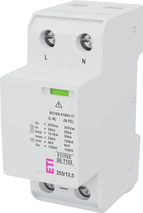 Зображення ETITEC SG T123 255/12,5 1+1 RC