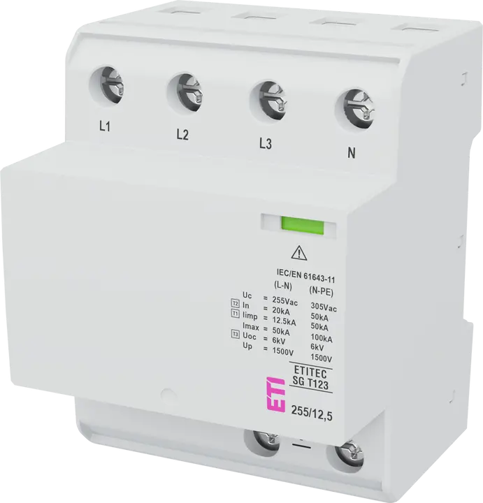 Зображення ETITEC SG T123 255/12,5 3+1
