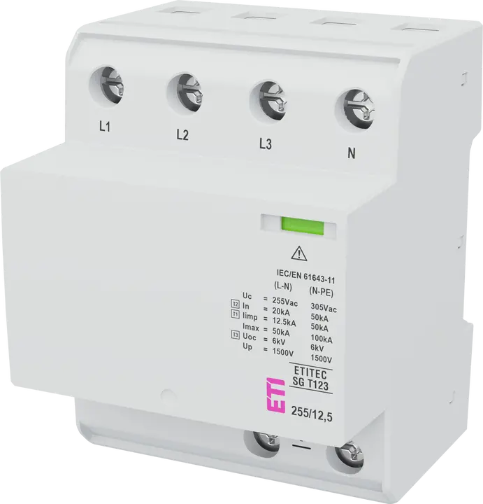 Зображення ETITEC SG T123 255/12,5 3+1 RC