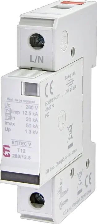 Зображення ETITEC V T12 280/12,5 1+0 RC