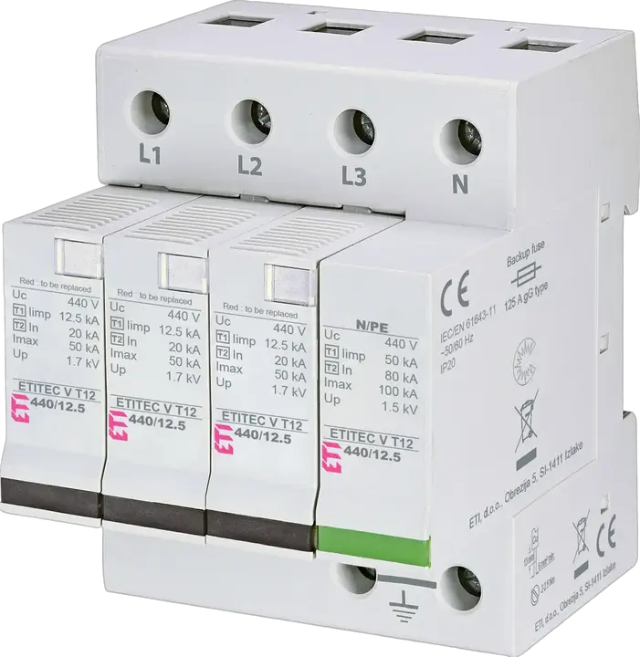 Зображення ETITEC V T12 440/12,5 4+0 RC