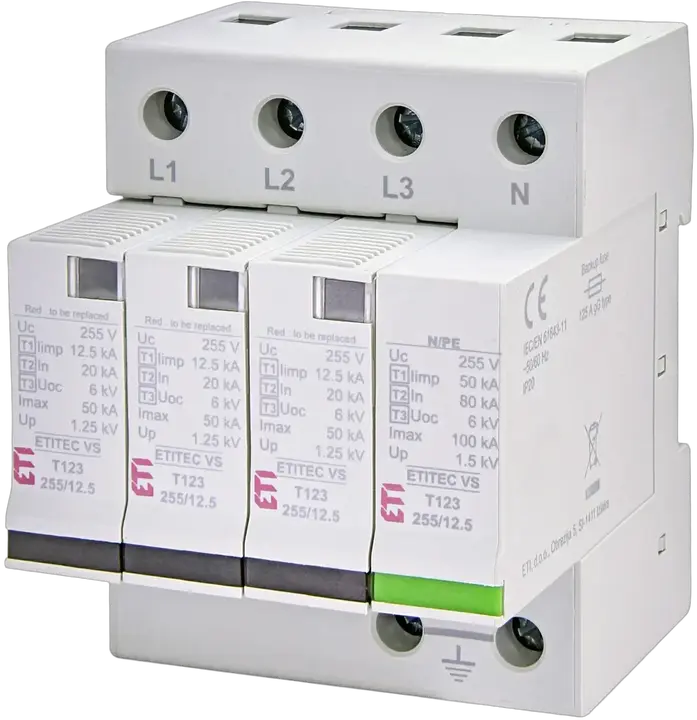 Зображення *ETITEC VS T123 255/12,5 3+1