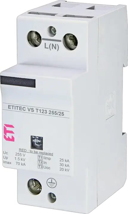 Зображення ETITEC VS T123 255/25 1+0 RC