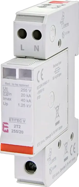 Зображення ETITEC V 2T2 440/20 2+0 RC