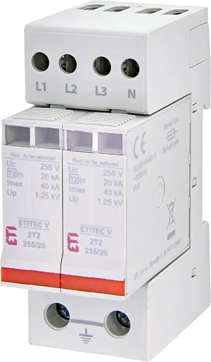 Зображення *ETITEC V 2T2 255/20 4+0 RC