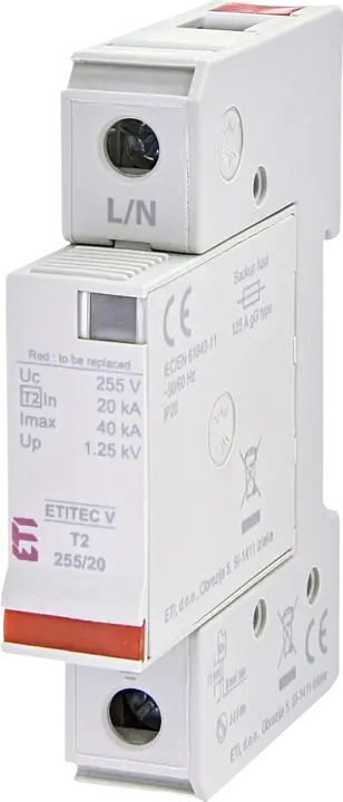Зображення *ETITEC V T2 255/20 1+0