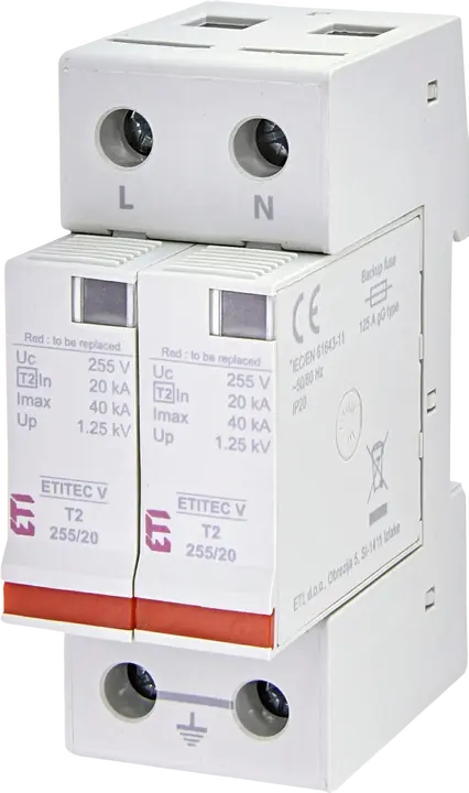 Зображення *ETITEC V T2 255/20 2+0