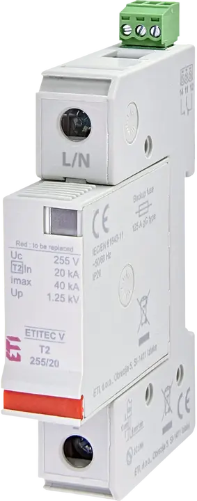 Зображення *ETITEC V T2 255/20 1+0 RC