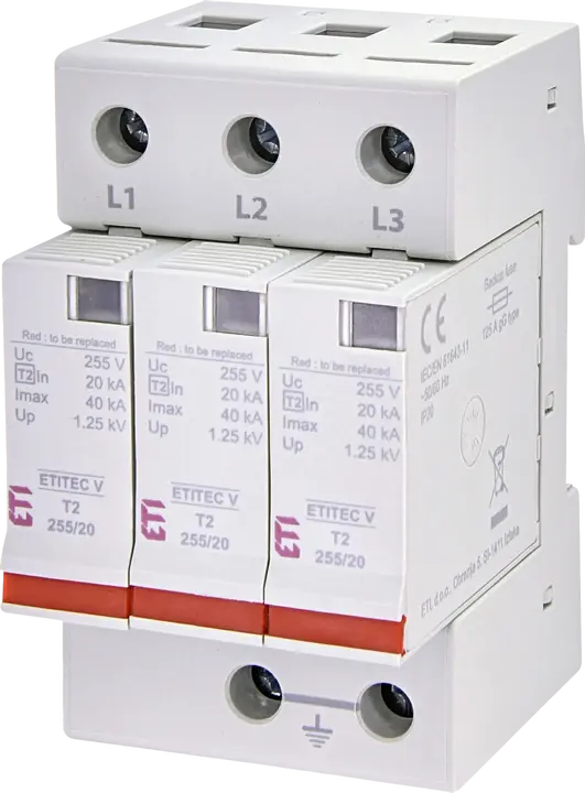 Зображення *ETITEC V T2 255/20 3+0 RC