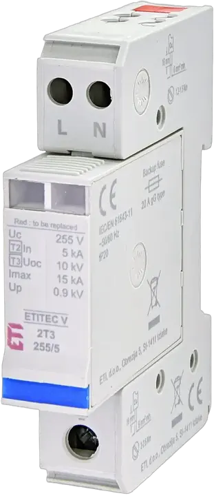 Зображення ETITEC V 2T3 255/5 2+0