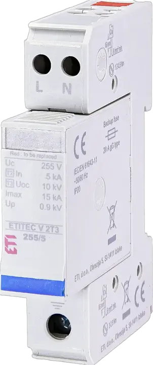Зображення ETITEC V 2T3 440/5 2+0 RC