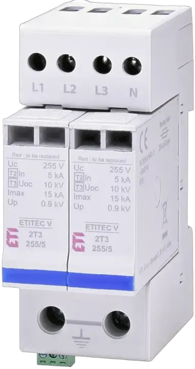Зображення ETITEC V 2T3 255/5 4+0 RC