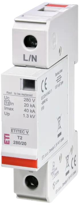 Зображення ETITEC V T2 280/20 1+0