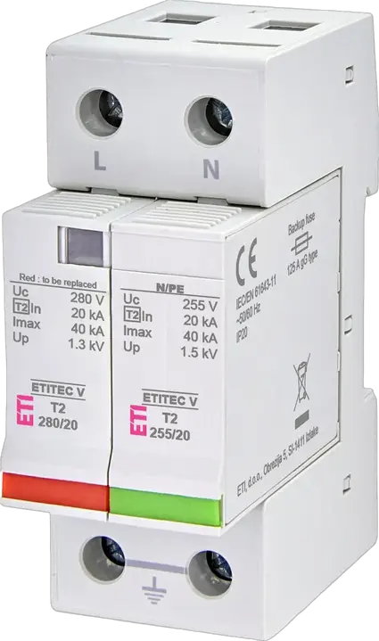 Зображення ETITEC V T2 280/20 1+1