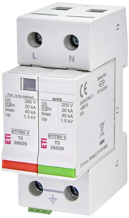 Зображення ETITEC V T2 280/20 1+1 RC