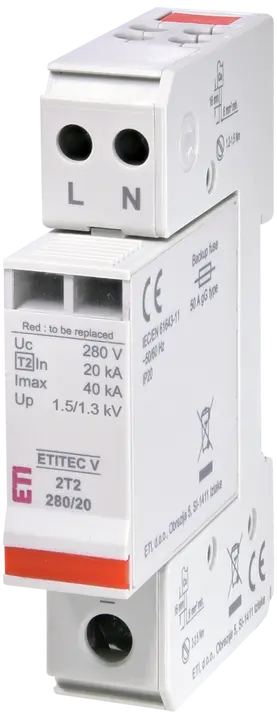 Зображення ETITEC V 2T2 280/20 1+1