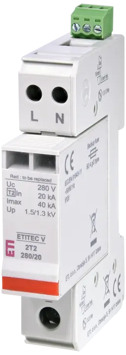 Зображення ETITEC V 2T2 280/20 1+1 RC