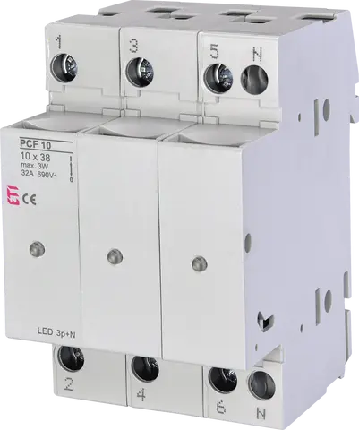 *PCF 10 3p+N LED
