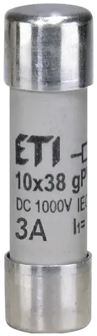 Зображення CH10x38 gPV 3A/1000V DC