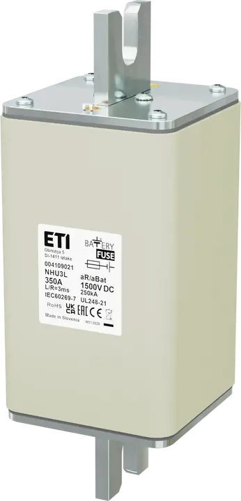 Зображення NHU3L aR/aBat 350A/1500V DC AL