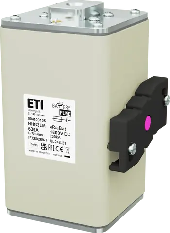 NHG3LM aR/aBat 630A/1500V DCAL