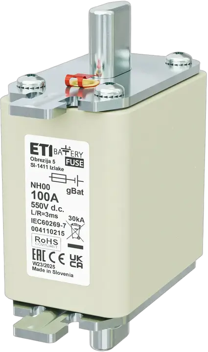 Зображення NH00 gBat 100A/550V DC