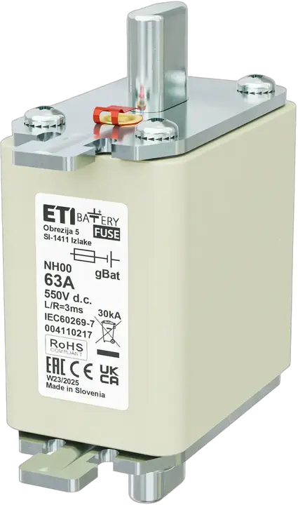 Зображення NH00 gBat 63A/550V DC