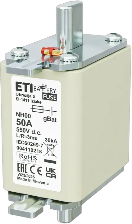 Зображення NH00 gBat 50A/550V DC