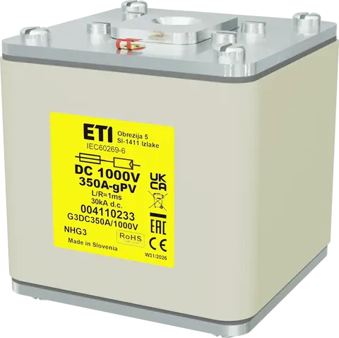 Зображення NHG3 gPV 350A/1000V DC