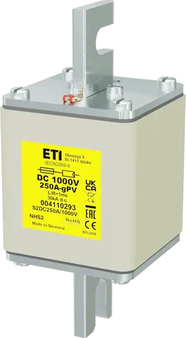 Зображення NHS2 gPV 250A/1000V DC