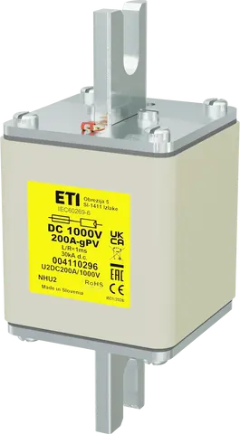 Зображення NHU2 gPV 200A/1000V DC
