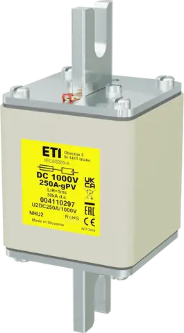 Зображення NHU2 gPV 250A/1000V DC