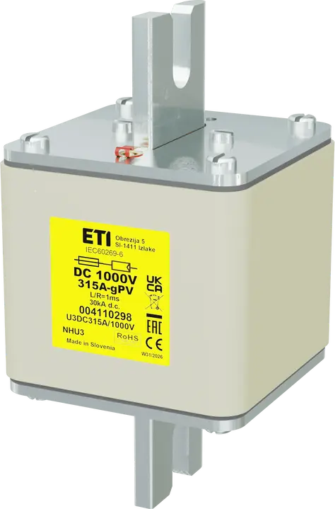 Зображення NHU3 gPV 315A/1000V DC