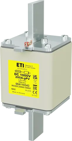 Зображення NH2 gPV 200A/1000V DC