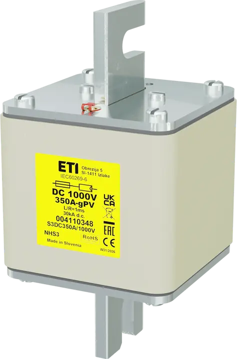 Зображення NHS3 gPV 350A/1000V DC