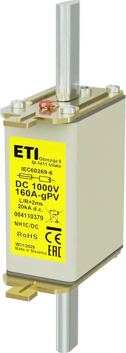 Зображення NH1C gPV 160A/1000V DC