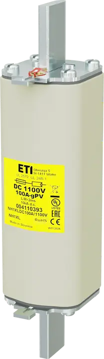 Зображення NH1XL gPV 100A/1100V DC UL