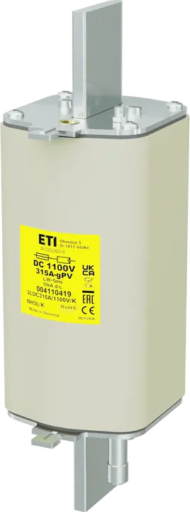 Зображення NH3L/K gPV 315A/1100V DC