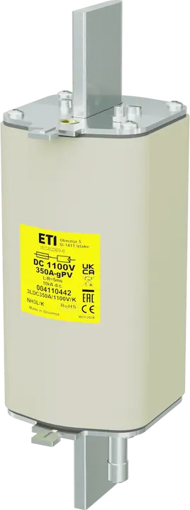Зображення NH3L/K gPV 350A/1100V DC