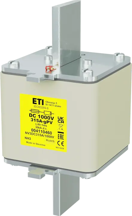 Зображення NH3 gPV 160A/1000V DC