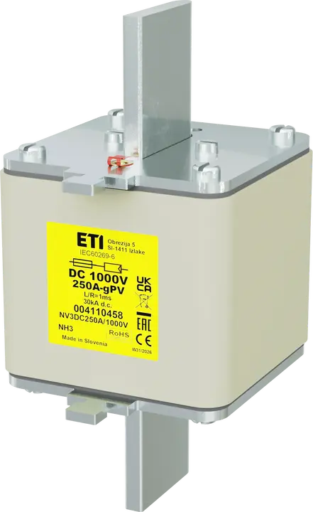 Зображення NH3 gPV 250A/1000V DC