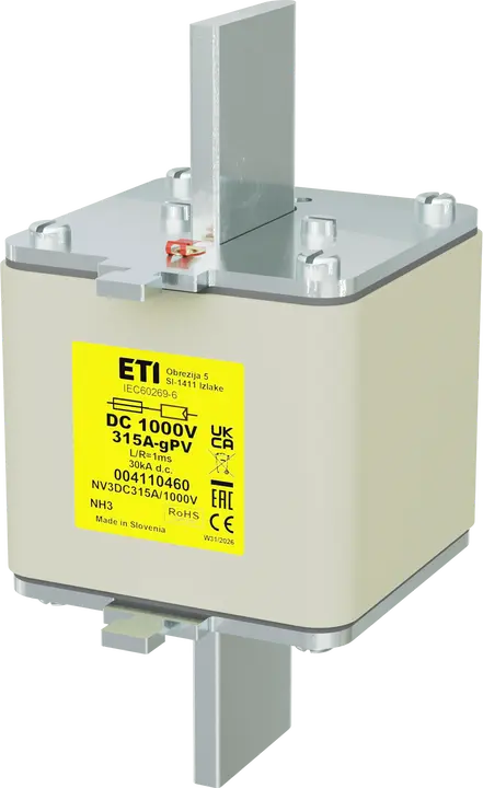Зображення NH3 gPV 315A/1000V DC