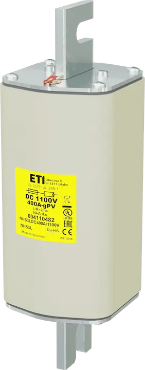 Зображення NHS3L gPV 400A/1100V DC UL