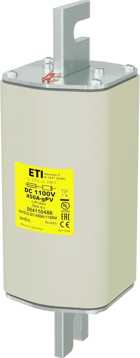 Зображення NHS3L gPV 450A/1100V DC UL