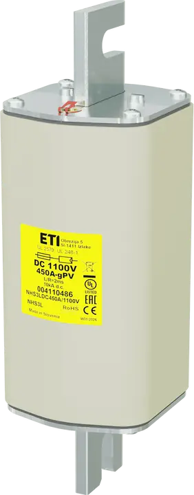 Зображення NHS3L gPV 450A/1100V DC UL